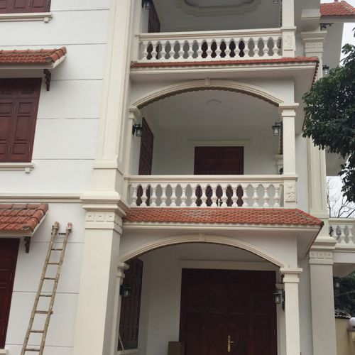 Công trình nhà biệt thự của bác Ngọc tại Chùa Trầm, Phụng Châu, Chương Mỹ, Hà Nội