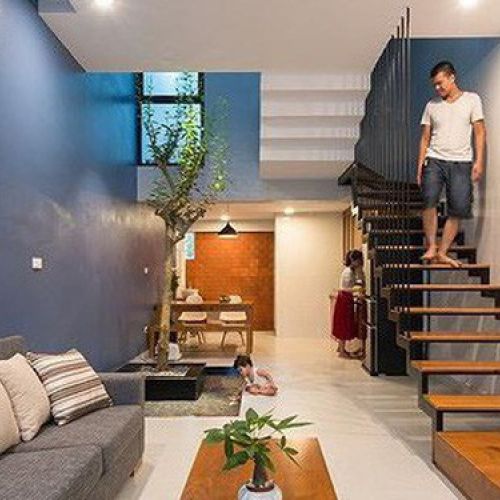 Nhà ống 3 tầng đẹp với chi phí chỉ 800 triệu đồng